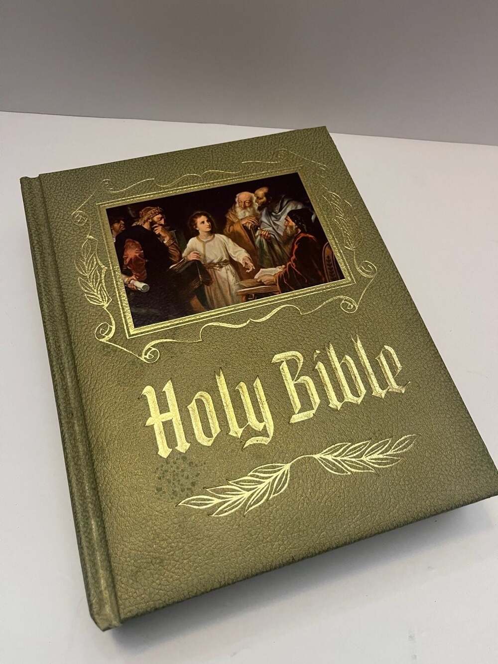 Vintage Heirloom Holy Bible Master Reference Edition, Catholic Edition. King Jam